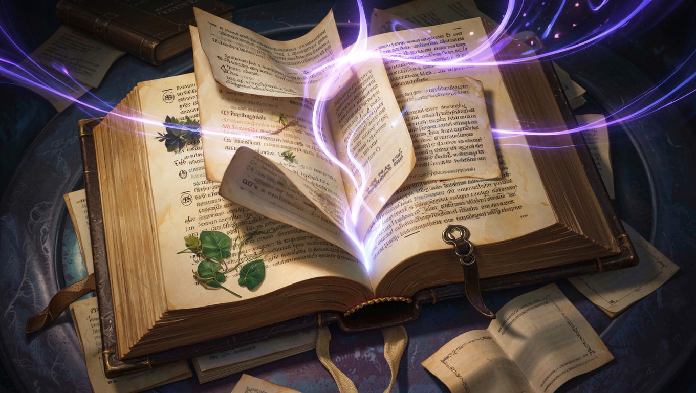 Free Ancient Magic Awakens Photo - Grimoire, Spellbook, Magic ...