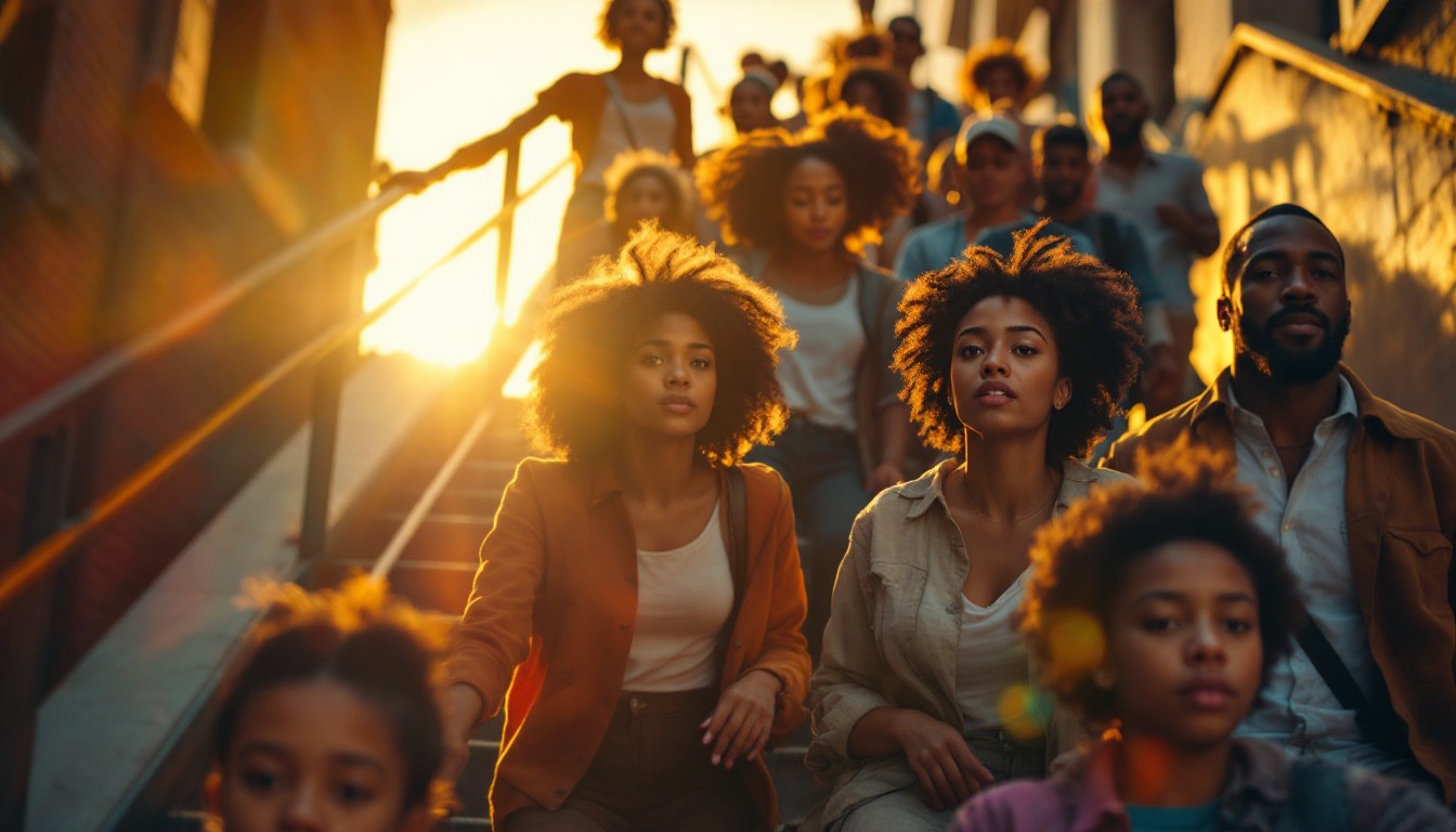 Where We Rise Free Together We Rise Image - Community, Sunset, Stairs | Download at ...
