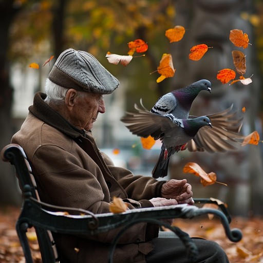 Fall Reminiscing Free Autumnal Park Solitude Image | Download at StockCake