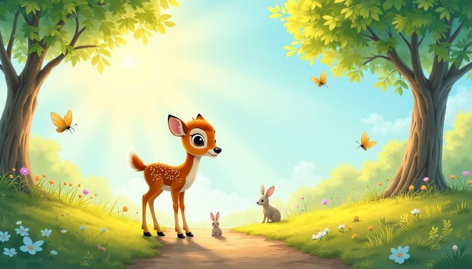 Free Woodland Fawn Adventure Image - Fawn, Deer, Forest | Download at ...