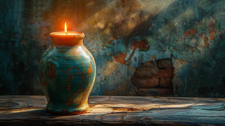 Free Candlelit Rustic Ambiance Image | Download at StockCake