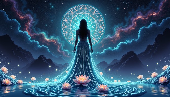 Free Divine Cosmic Deity Image - Deity, Cosmic, Lotus | Download at ...