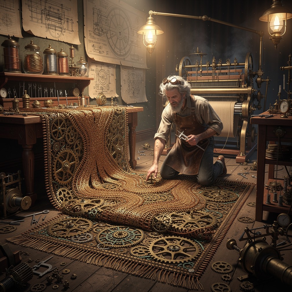 Free Mechanical Rug Magic Image - Steampunk, Inventor, Mechanical ...