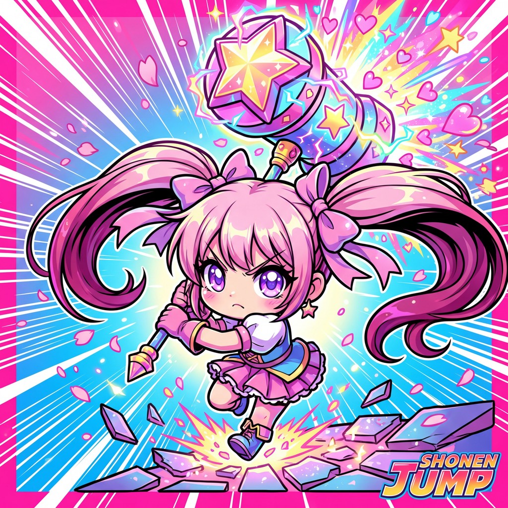 Free Magical Girl Power Image - Chibi, Anime, Warrior | Download at ...