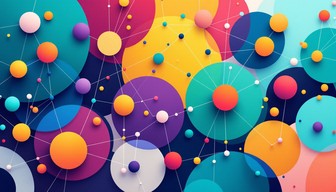 Free Colorful Network Visualization Image - Network, Illustration ...