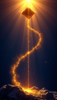 Solid Gold Path Free Golden Evolution Path Image - Gold, Transformation, Radiant ...