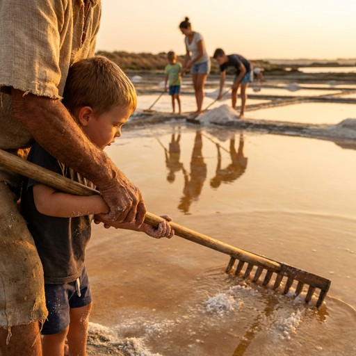 Free Generations Making Salt Image - Salt, Harvesting, Traditional ...