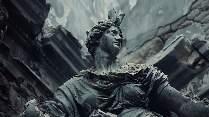 Free Weathered Stone Statue Image | Download at StockCake