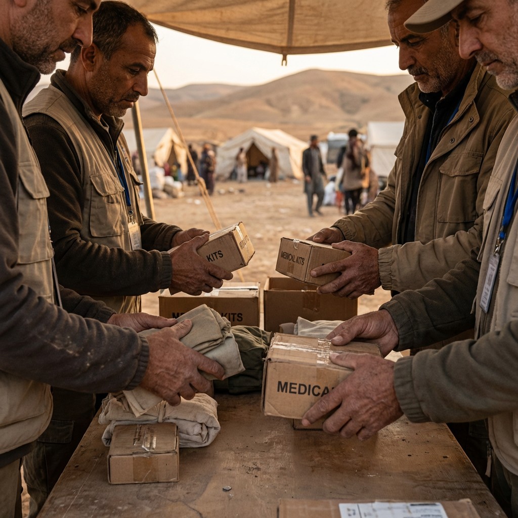 Free Hands Delivering Hope Image - Humanitarian, Aid, Workers ...