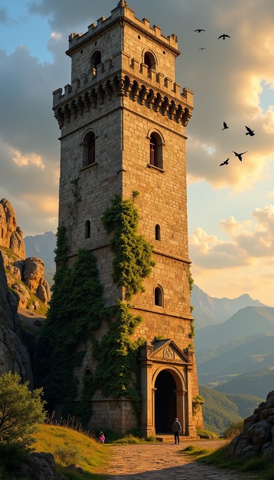 Free Ancient Tower Sunset Image - Tower, Medieval, Ancient | Download ...