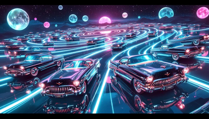 Free Neon Car Ballet Image - Cars, Automobiles, Vintage | Download at ...