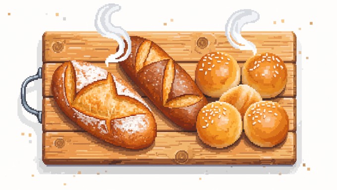 Free Fresh Artisan Bread Image - Bread, Bakery, Pixel | Download at ...