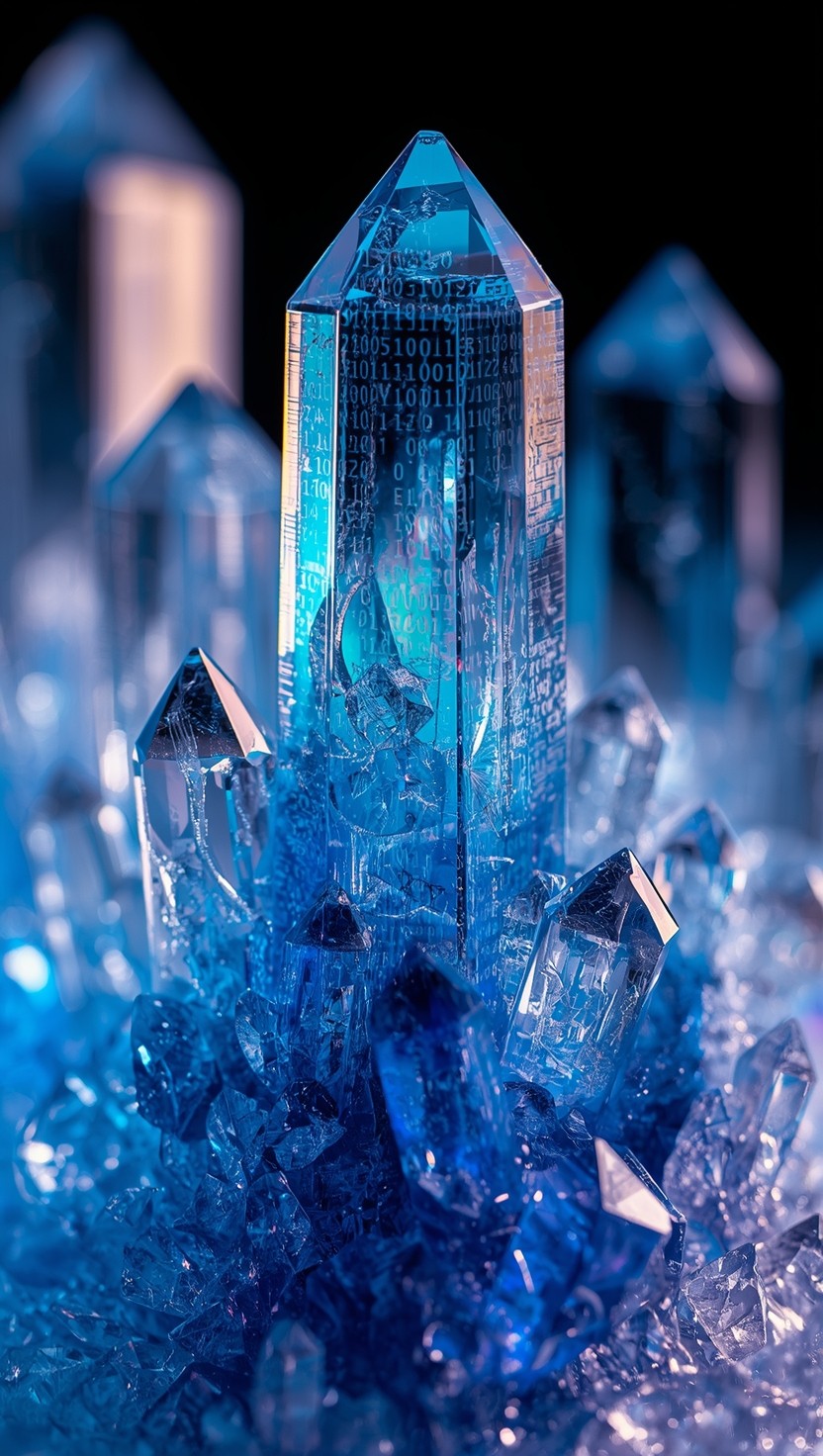 Free Blue Crystal Formation Photo - Crystal, Blue, Quartz | Download at ...