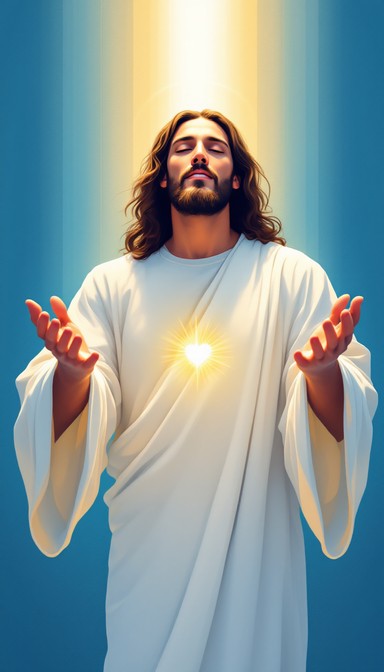 Free Divine Light Portrait Image - Jesus, Christ, Spiritual | Download ...