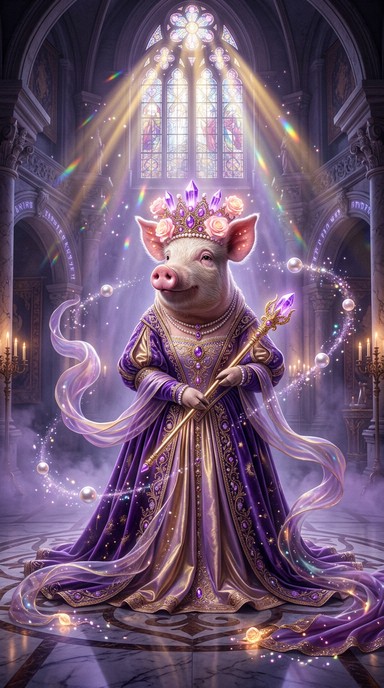 Princess Piglet Free Royal Pig Princess Image - Pig, Princess, Royal | Download at ...