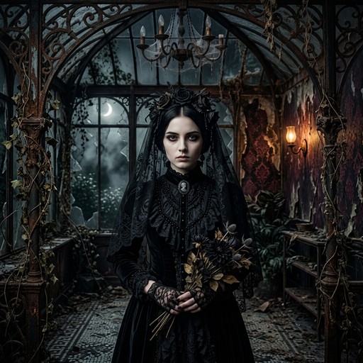 Free Gothic Mourning Portrait Image - Gothic, Mourning, Victorian ...