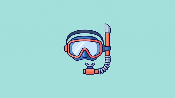 Download Aqua Snorkel Icon Image - Snorkel, Mask, Diving | StockCake
