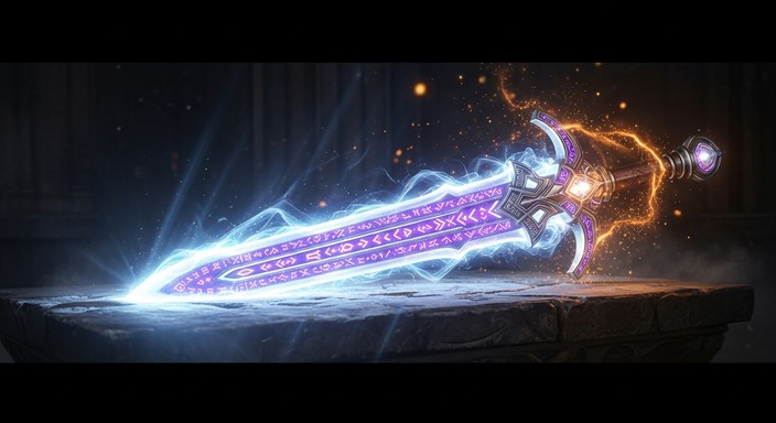 Gradual Sword Awaking Free Legendary Sword Awakens Image - Sword, Fantasy, Magic | Download ...