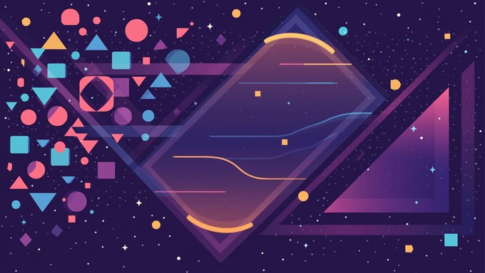 Free Geometric Pixel Dreams Image - Abstract, Pixel, Geometric ...