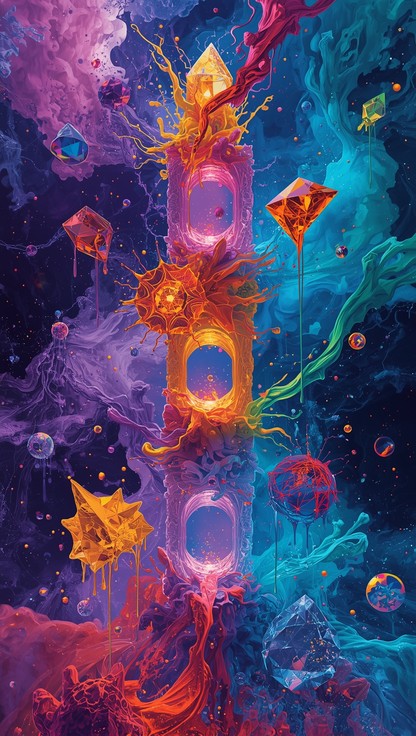 Mesmerizing Entity Free Chromatic Portal Realms Photo - Surreal, Dreamscape, Fantasy ...