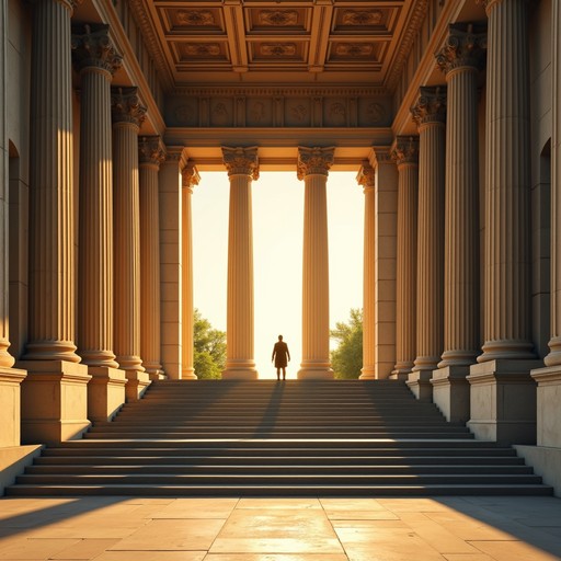 Dwarfed Column Free Pillars of Light Image - Portico, Columns, Classical | Download at ...