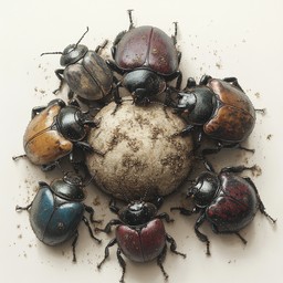 Free Cluster of Beetles Image - Beetles, Insects, Cluster | Download at ...