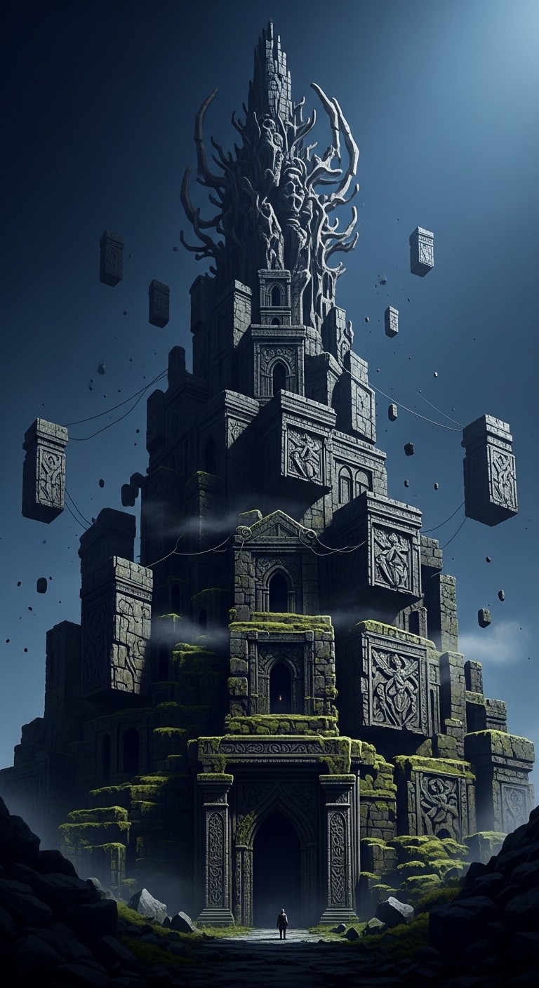 Free Ancient Floating Citadel Image - Gothic, Tower, Ancient | Download ...