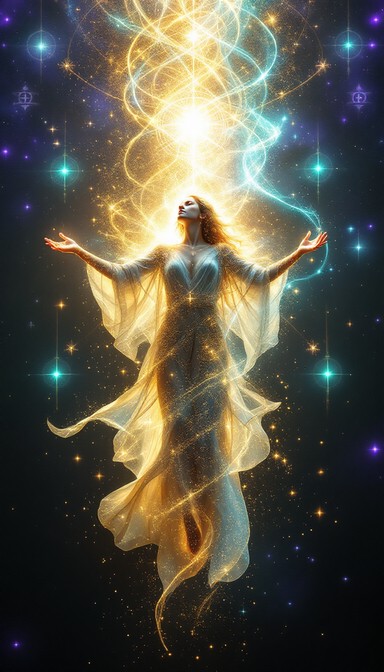 Free Celestial Being Ascends Image | Download at StockCake