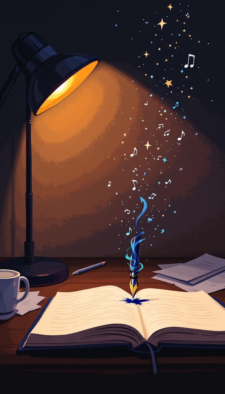 Writing Magic Image Free Midnight Writing Magic Image - Pixel, Art, Illustration | Download ...