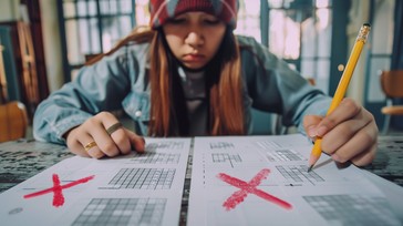 Student Grading Something Free Exam Grading Session Image - Education, Student, Grading ...