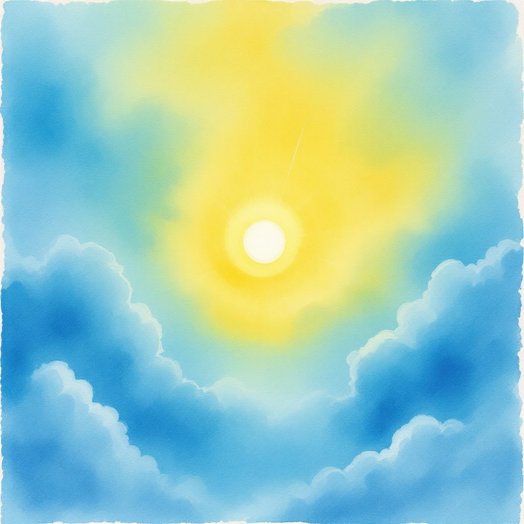 Free Radiant Summer Sky Image - Sun, Sky, Clouds | Download at StockCake