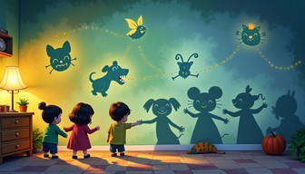 Free Magical Shadow Friends Image - Imagination, Childhood, Shadows ...