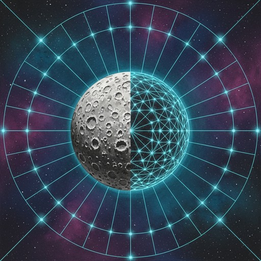 Matrix Display Moon Graph Free Lunar Digital Gateway Photo - Moon, Lunar, Gateway | Download at ...