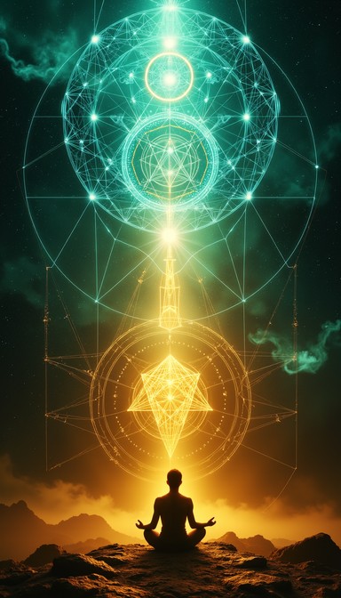 Free Divine Matrix Awakening Image - Meditation, Cosmic, Sacred ...