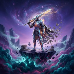 Free Celestial Warrior Rising Image - Warrior, Fantasy, Surreal ...