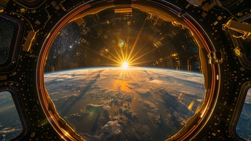 Free Sunrise from Space Image - Space, Sunrise, Earth | Download at ...