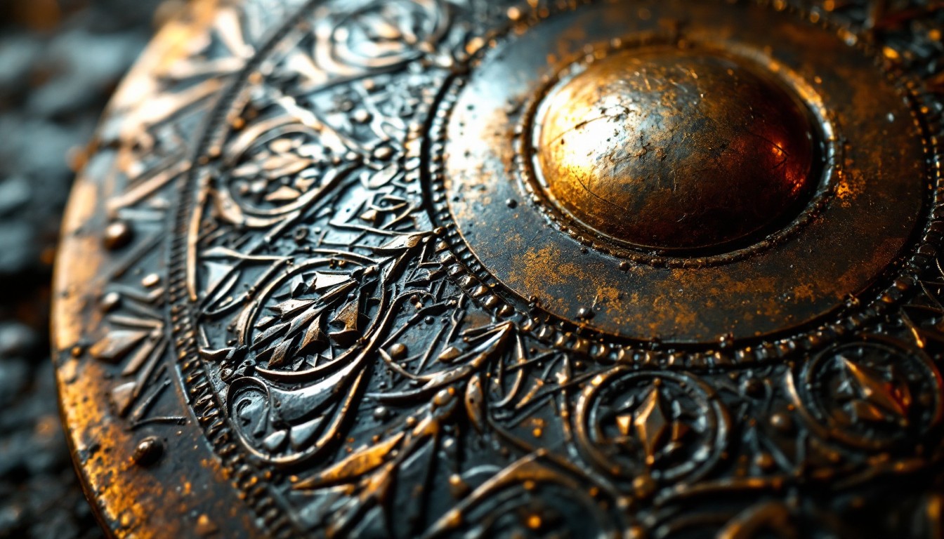Free Ancient Shield Detail Image - Bronze, Metalwork, Ancient ...