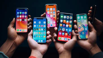 Free Smartphone Display Comparison Image - Smartphones, Technology ...