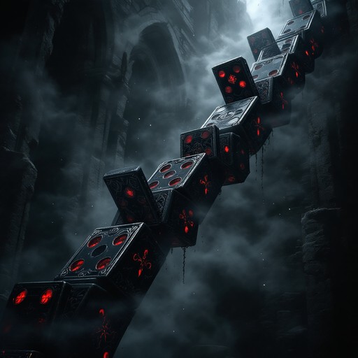 Free Falling Gothic Dominoes Image | Download at StockCake