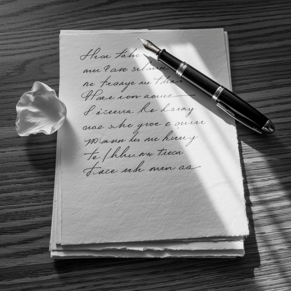 Note Letter Free Handwritten Love Letter Image - Letter, Handwritten, Cursive ...