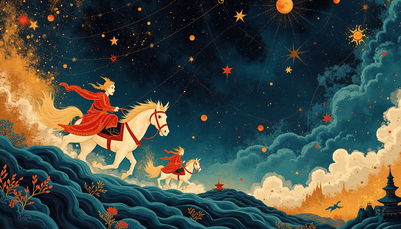 Free Celestial Horse Journey Image - Celestial, Mythical, Cosmic ...