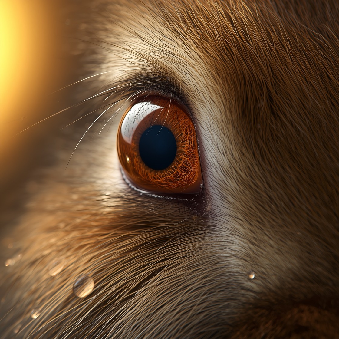 Sore Eye Rabbit Free Soulful rabbit gaze Photo - Rabbit, Macro, Eye | Download at StockCake