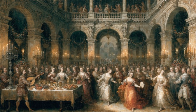Having Fun Renaissance Free Renaissance Celebration Feast Image - Renaissance, Painting, Feast ...