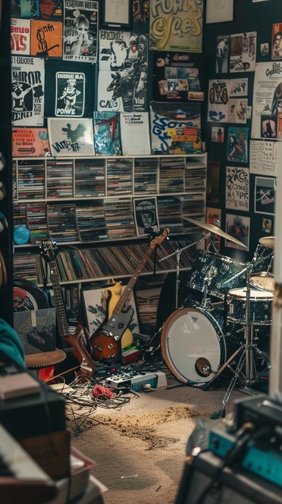 Free Musician's Corner Setup Image - Music, Drums, Guitars | Download ...