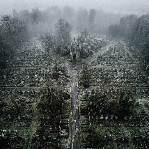 Free Forgotten Gothic Cemetery Image - Cemetery, Graveyard, Fog ...
