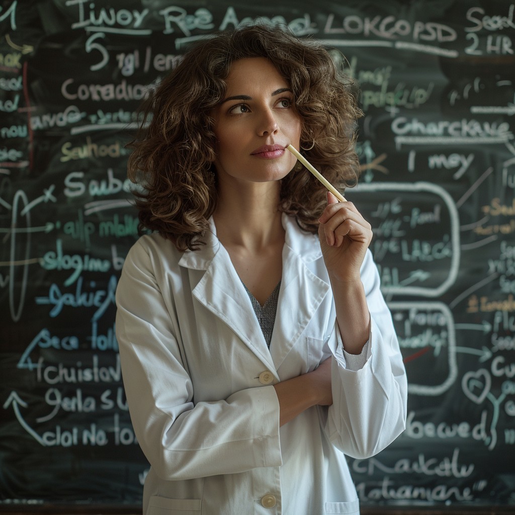 Science Woman Roxy Instagram Free Pensive Academic Professional Image - Education, Science, Woman ...