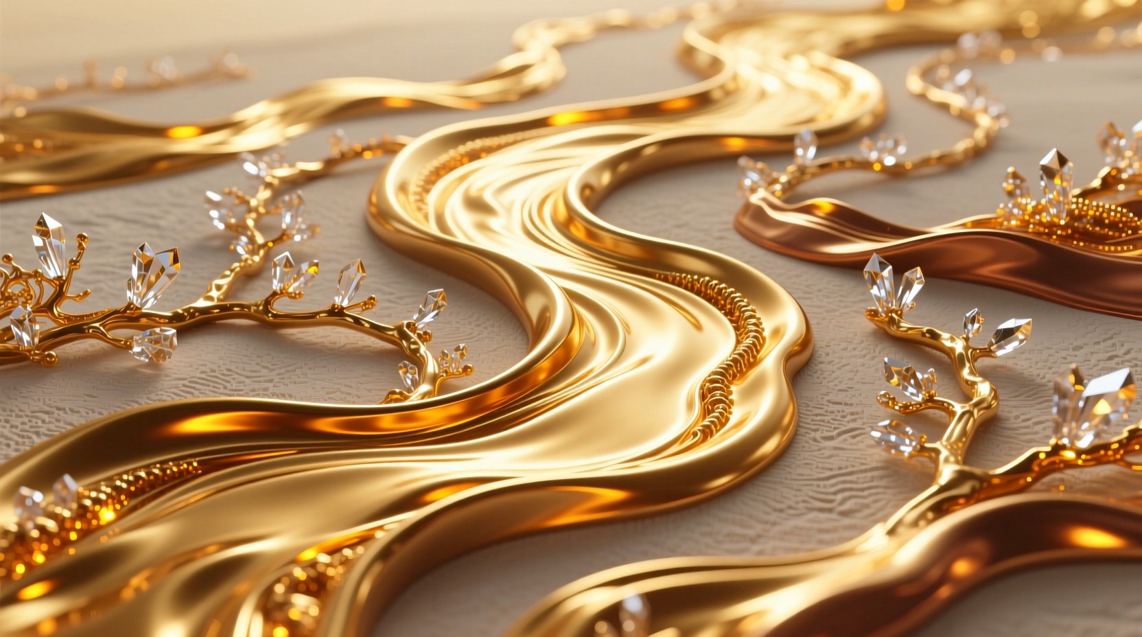 Free Liquid Gold Rivers Photo - Gold, Flowing, Metallic | Download at ...