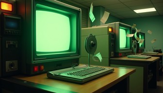 Free Vintage Green Terminal Image - Vintage, Retro, Computer | Download ...