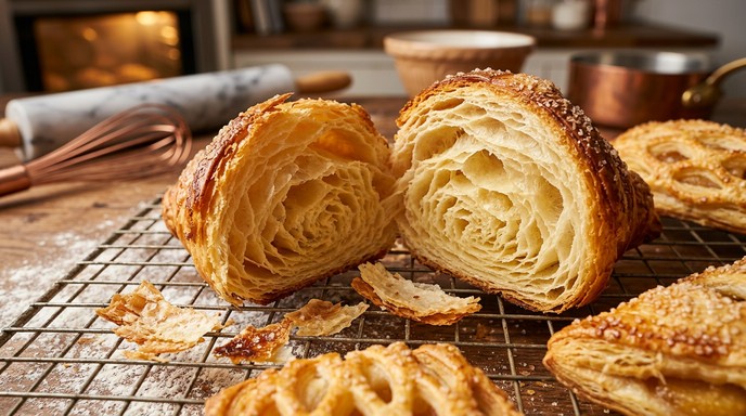 Free Golden Pastry Perfection Image - Croissant, Pastry, Baking ...