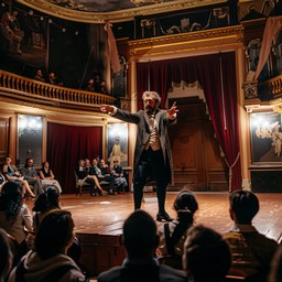 Free Theatrical Solo Performance Image - Theater, Performance, Actor ...
